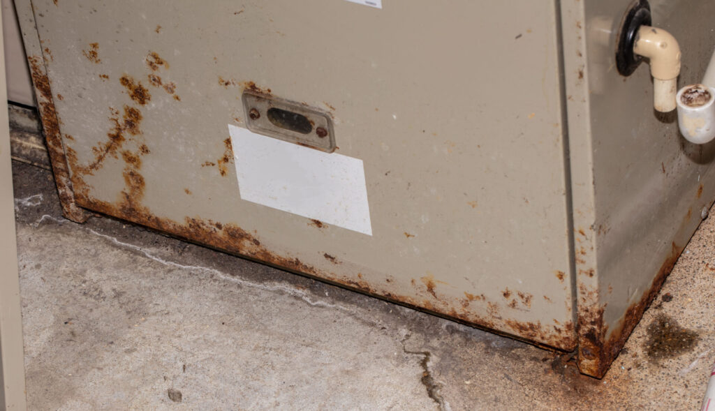 Furnace,Has,Rusted,And,Must,Be,Replaced